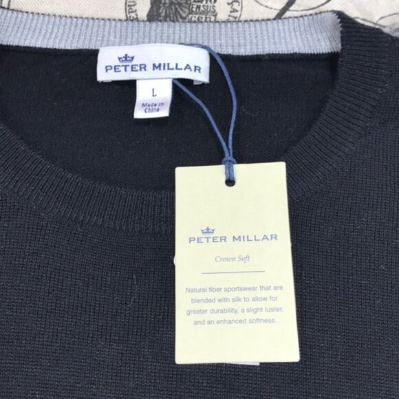 Peter Millar Crown Wool & Silk Sweater - Picture 4 of 6